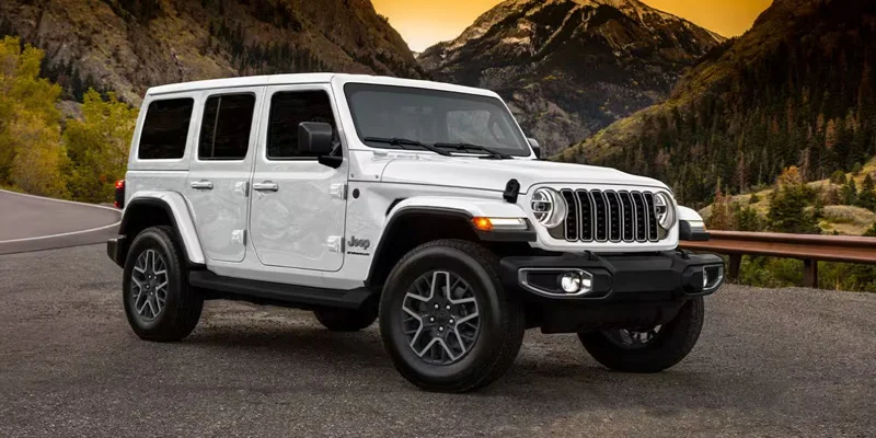 White 2025 Jeep Wrangler
