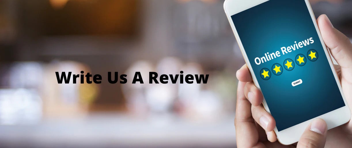 Write Us A Review Image