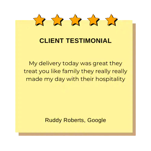 Rudy Roberts Google Review Image